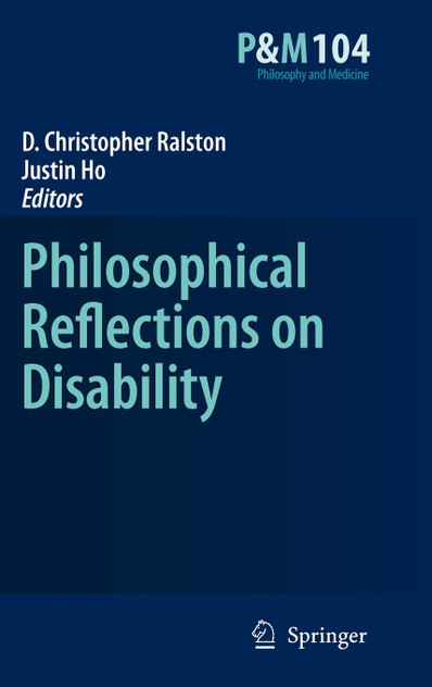 Philosophical Reflections on Disability