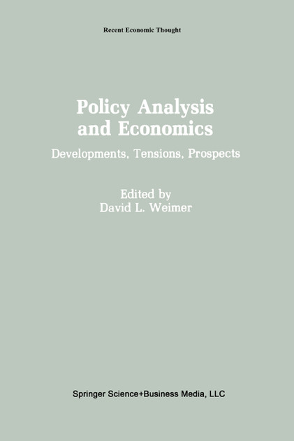 Policy Analysis and Economics Policy Analysis and Economics