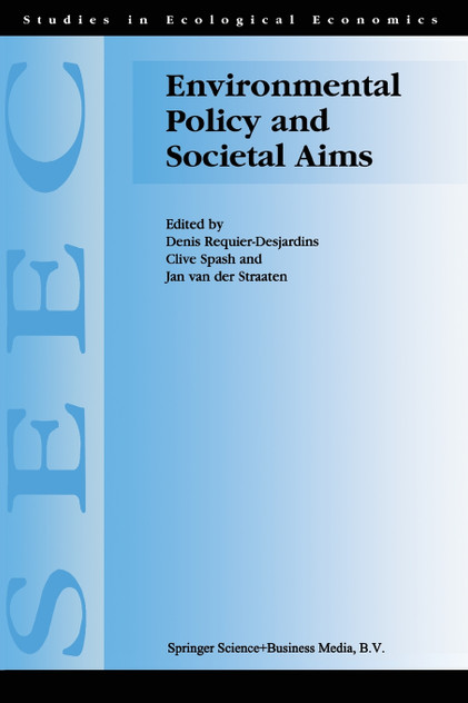 Environmental Policy and Societal Aims