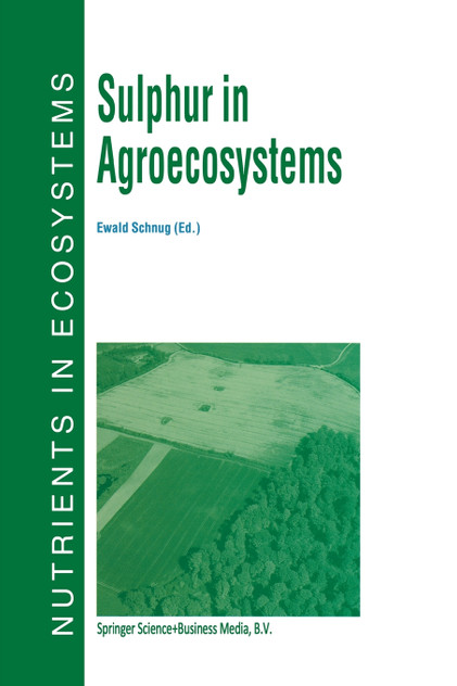 Sulphur in Agroecosystems