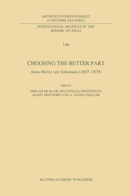 Choosing the Better Part