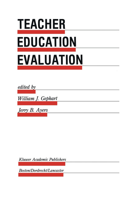 Teacher Education Evaluation Teacher Education Evaluation
