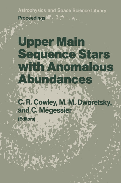 Upper Main Sequence Stars with Anomalous Abundances