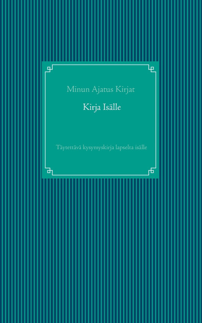 Kirja Isälle Kirja Isälle