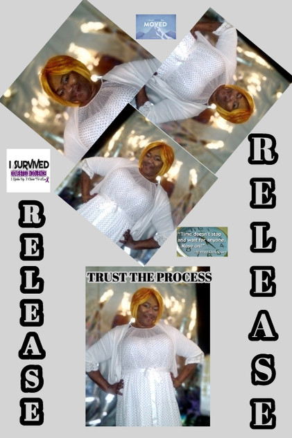 R E L E A S E trust the process R E L E A S E trust the process