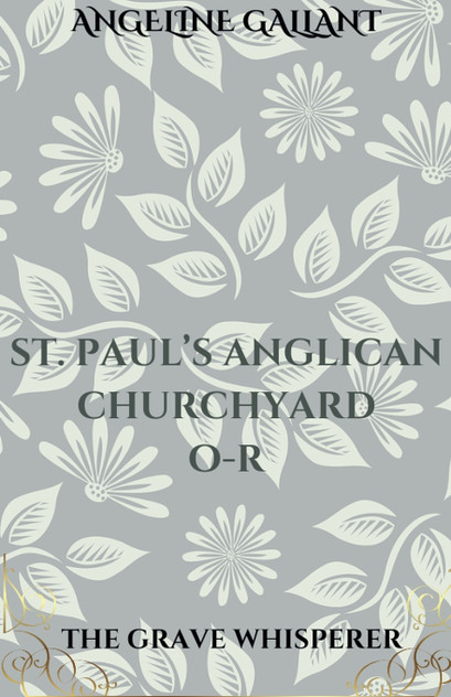 St. Paul's Anglican Churchyard O - R
