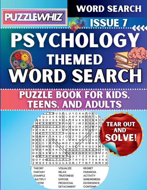 Psychology - Themed Word Search - Fun & Educational Puzzles for Kids, Teens, and Adults (Large Print Edition) Psychology - Themed Word Search - Fun & Educational Puzzles for Kids, Teens, and Adults (Large Print Edition)
