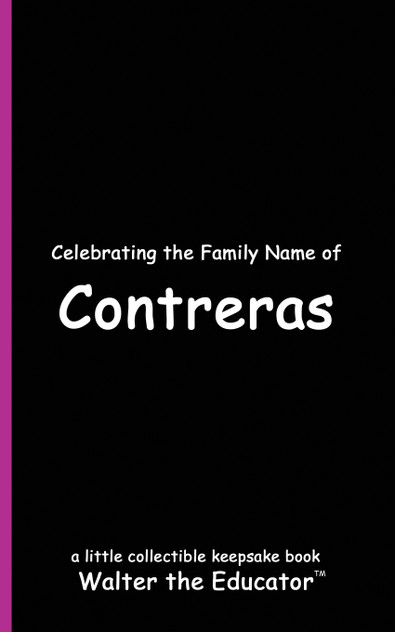 Celebrating the Family Name of Contreras