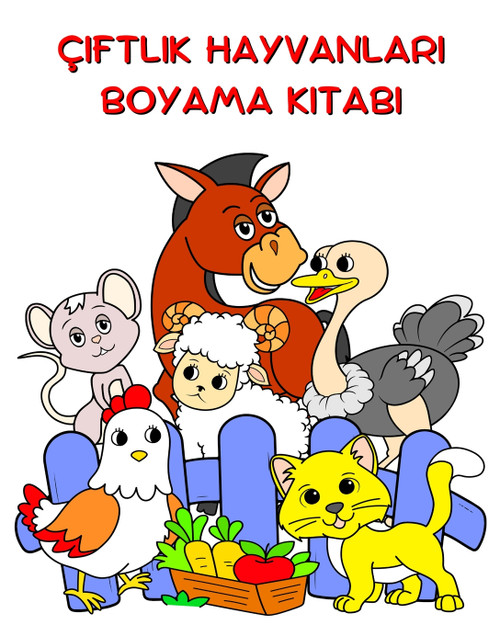 Çiftlik Hayvanları Boyama Kitabı