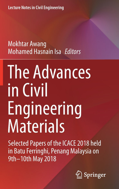 The Advances in Civil Engineering Materials The Advances in Civil Engineering Materials