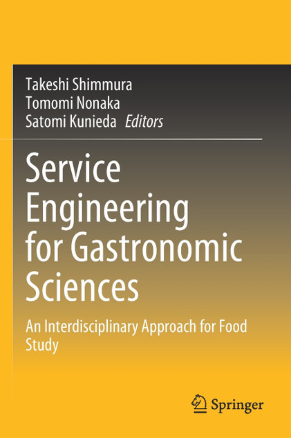 Service Engineering for Gastronomic Sciences Service Engineering for Gastronomic Sciences