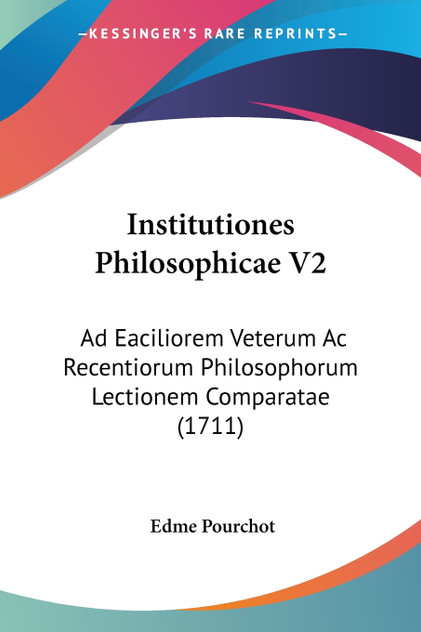 Institutiones Philosophicae V2