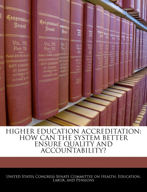 Higher Education Accreditation Higher Education Accreditation