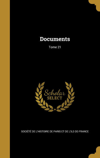 Documents; Tome 21 Documents; Tome 21