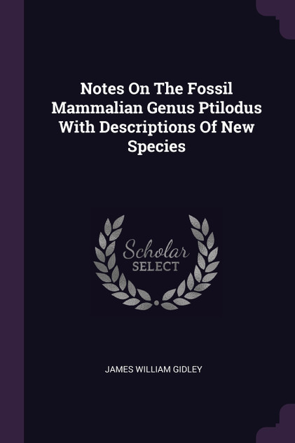 Notes On The Fossil Mammalian Genus Ptilodus With Descriptions Of New Species Notes On The Fossil Mammalian Genus Ptilodus With Descriptions Of New Species