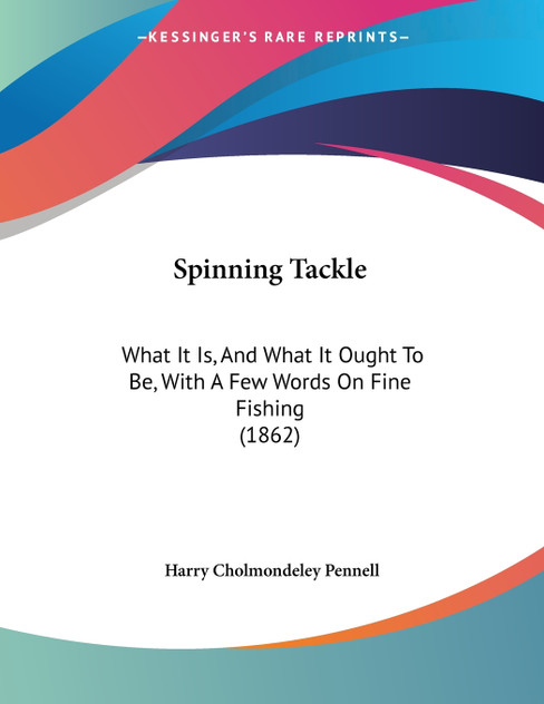 Spinning Tackle Spinning Tackle
