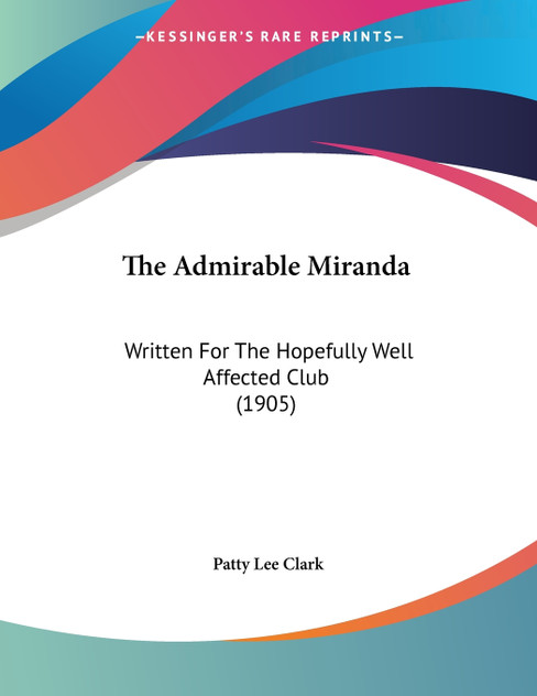 The Admirable Miranda The Admirable Miranda