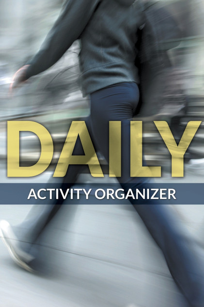 Daily Activity Organizer Daily Activity Organizer