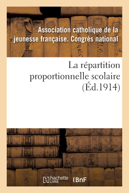 La répartition proportionnelle scolaire