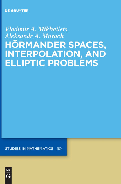 Hörmander Spaces, Interpolation, and Elliptic Problems