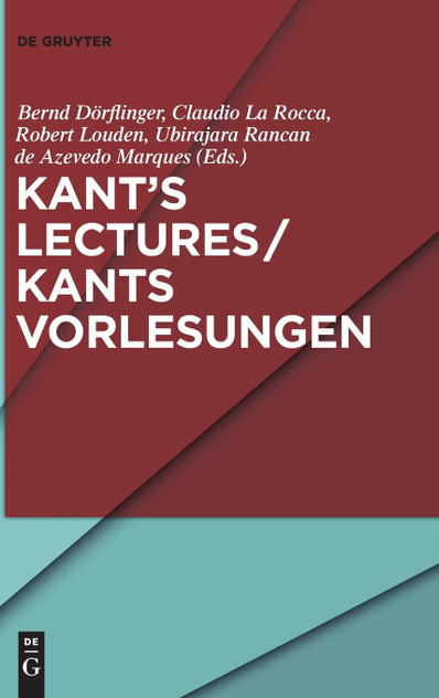 Kant's Lectures / Kants Vorlesungen