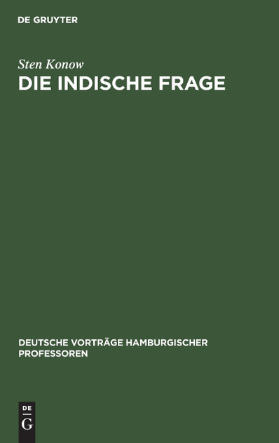Die indische Frage