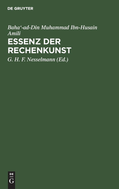 Essenz der Rechenkunst Essenz der Rechenkunst