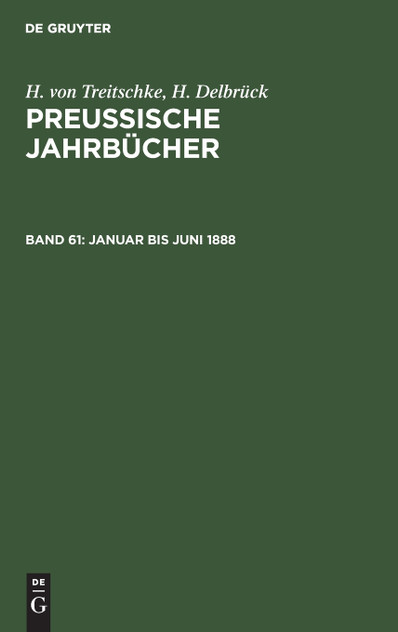 Januar bis Juni 1888