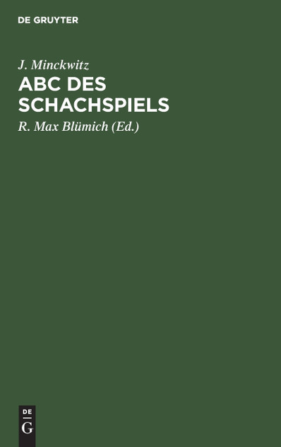 Abc des Schachspiels