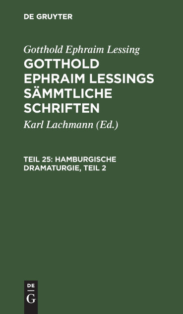 Hamburgische Dramaturgie, Teil 2