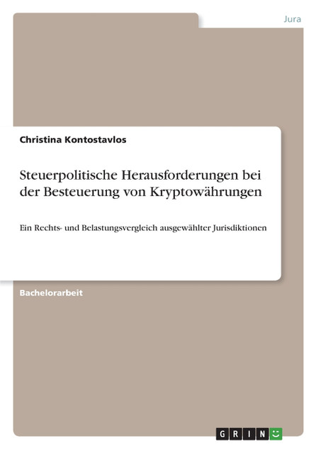 Steuerpolitische Herausforderungen bei der Besteuerung von Kryptowährungen