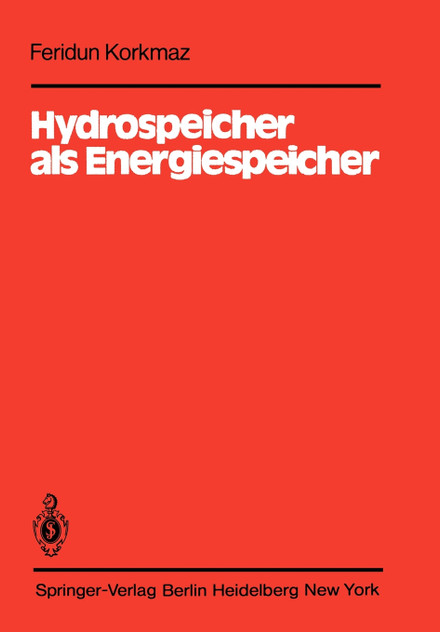 Hydrospeicher als Energiespeicher