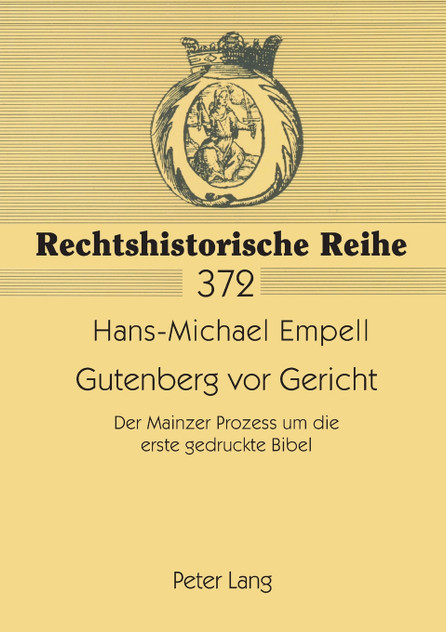 Gutenberg vor Gericht
