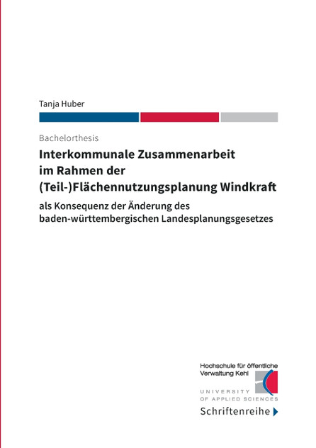 Interkommunale Zusammenarbeit im Rahmen der (Teil-)Flächennutzungsplanung Windkraft