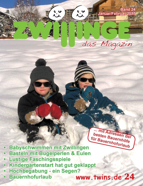 Zwillinge das Magazin Jan./Feb. 2017 Zwillinge das Magazin Jan./Feb. 2017