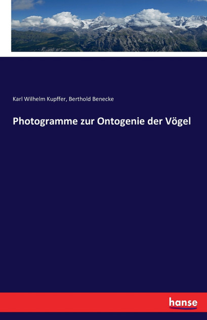 Photogramme zur Ontogenie der Vögel
