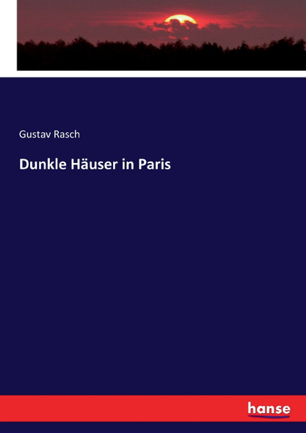 Dunkle Häuser in Paris Dunkle Häuser in Paris