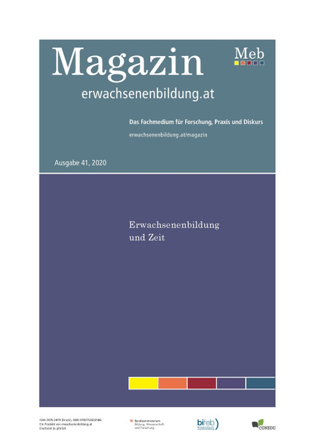 Erwachsenenbildung und Zeit Erwachsenenbildung und Zeit