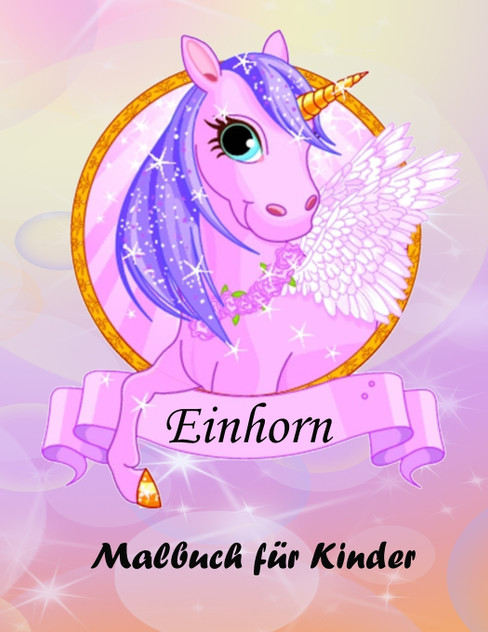 Einhorn-Malbuch für Kinder Einhorn-Malbuch für Kinder