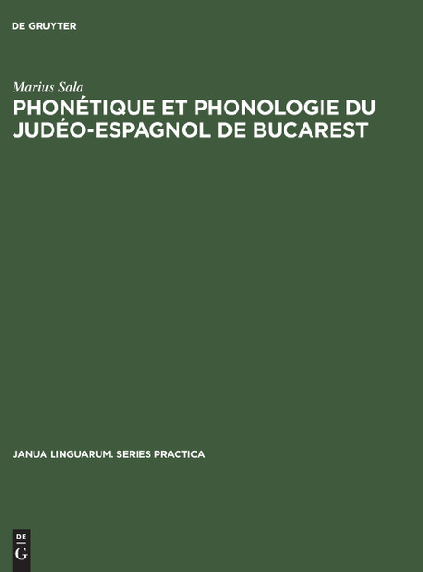 Phonétique et phonologie du judéo-espagnol de Bucarest