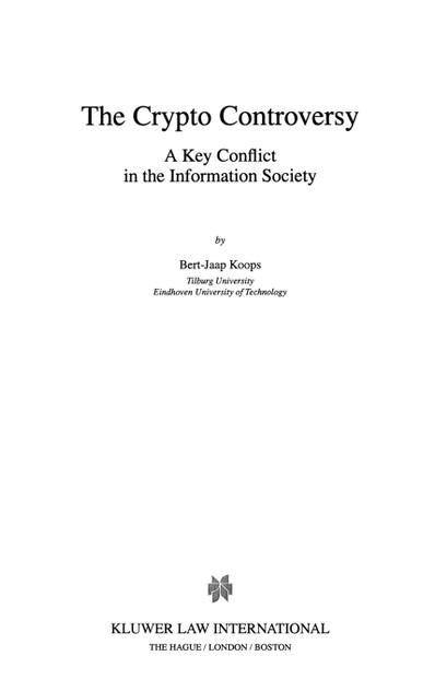 The Crypto Controversy