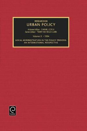 Research in Urban Policy, Volume 5