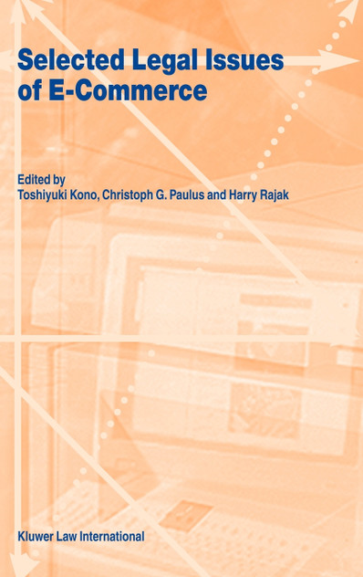 Selected Legal Issues of E-Commerce