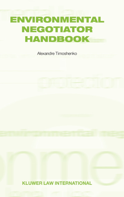 Environmental Negotiator Handbook