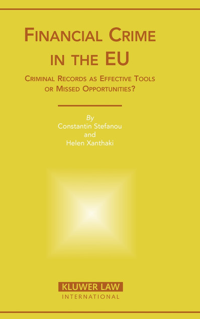 Financial Crime In the EU Financial Crime In the EU