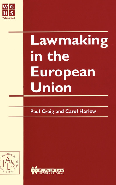 Law Making in the European Union