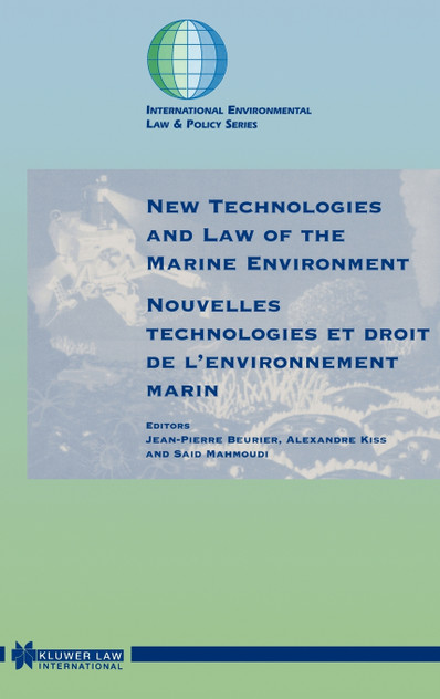 New Technologies and Law of Marine Environment