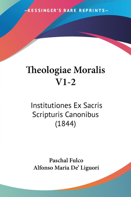 Theologiae Moralis V1-2 Theologiae Moralis V1-2