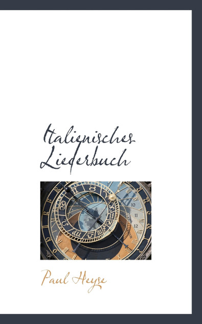 Italienisches Liederbuch