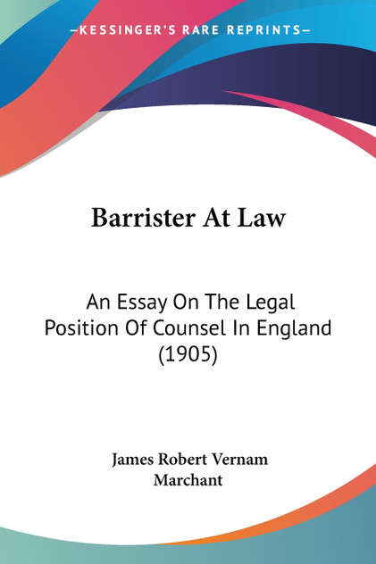 Barrister At Law Barrister At Law
